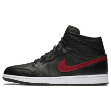 Jordan Air Jordan 1 Retro Mid Black Gym Red