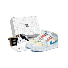 Jordan Air Jordan 1 Mid Kitty GS