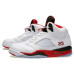 Jordan Air Jordan 5 Retro Fire Red Black Tongue 2013