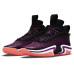 Jordan Air Jordan 36 PF "First Light" fabric synthetic leather TPU UV shock absorption, non-slip, wear-resistant wrapping support, mid-cut actual combat basketball shoes for men and women with the same black and purple domestic version