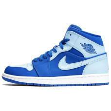 Jordan Air Jordan 1 Retro Mid Team Royal Ice Blue 2017