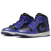 Jordan Air Jordan 1 Mid "Purple Black"