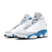 Jordan Air Jordan 13 Retro White Italy Blue 2017