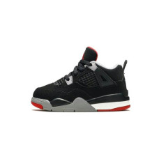 TD Air Jordan 4 Retro Bred 2019