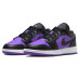 Jordan Air Jordan 1 Low "Black Purple"