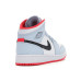 Jordan Air Jordan 1 Mid Half Blue Polka Dot Swoosh
