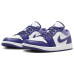 Jordan Air Jordan 1 Low Covered In Purple Tones