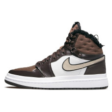 Jordan Air Jordan 1 acclimate High Skate Vintage Basketball Shoes Women's Coffee