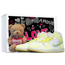 Jordan Air Jordan 1 Mid Lemon Wash