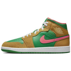Jordan Air Jordan 1 Mid "Wheat Watermelon"