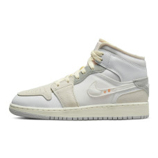 Jordan Air Jordan 1 Mid SE Craft "White and Phantom"