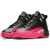Jordan Air Jordan 12 Retro Black Deadly Pink