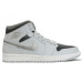 Jordan Air Jordan 1 Mid Pure Platinum Metallic Silver