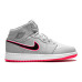 Jordan Air Jordan 1 Mid Wolf Grey Racer Pink Black