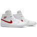 Jordan Air Jordan 1 Mid White University Red