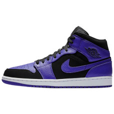 Jordan Air Jordan 1 Mid Black Dark Concord