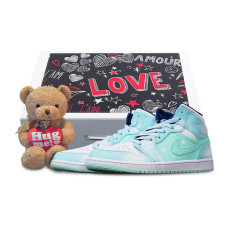 Jordan Air Jordan 1 Mid "Blue Mint" GS