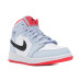 Jordan Air Jordan 1 Mid Half Blue Polka Dot Swoosh