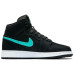 Jordan Air Jordan 1 Retro High Black Hyper Jade GS