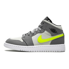 Jordan Air Jordan 1 Mid Gunsmoke Volt