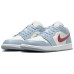 Jordan Air Jordan 1 Low Blue Grey Dune Red